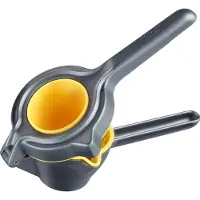 Westmark Lemon Squeezer Limona Black Edition – Citrus Juicer Manual voor Citroenen, Limoenen & Sinaasappels – Handjuicer in antraciet