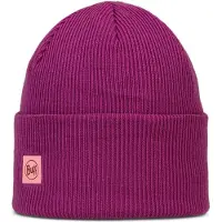 Buff - Crossknit Beanie - Muts One Size, purper