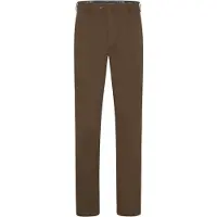 Meyer Comfort Fit Chino kameel, Effen