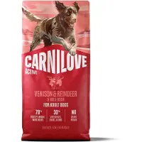 Carnilove 12 kg active adult all breeds venison / reindeer / wild boar hondenvoer