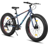 Hiland HH Hybrid Fiets - 700C - 21 Versnellingen - Racefiets / Stadsfiets - Mechanische Schijfremmen - Heren & Dames - Commuter Bike
