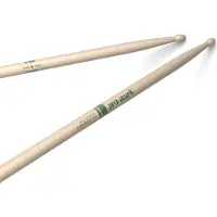 Promark Classic Forward 747 Raw Hickory Drumsticks Wood Tip
