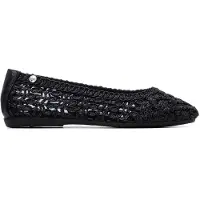 Xti Dames Ballerina's 145372 zwart (37), Stof, Plat, Geen, Casual 14537202-NEGRO