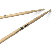 Promark Rebound 5AB Long Hickory Drumstick Acorn Wood Tip