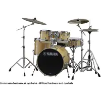 Yamaha JSBP0F5NW Stage Custom Birch shellset Natural Wood