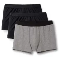 Calida Boxershorts grijs gemêleerd / zwart