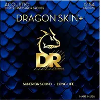 Dr Strings 12-54 DRAGON SKIN+ COATED PHOSPORE BRONZE LIGHT