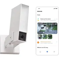 Netatmo slimme buitencamera | Netstroom | 2K | IPx6 | WiFi | Wit