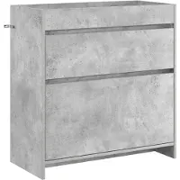 vidaXL - Badkamer - Onder - Het - Wastafel - Kast - Betongrijs - 78,5 - x - 37,5 - x - 81 - cm