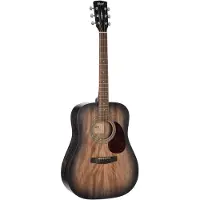 Cort Guitare Earth60M Noir Degrade