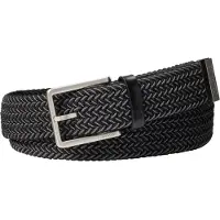 Calvin Klein Riem 'WARMTH' donkergrijs / zwart