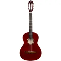 Ortega Family Series R121-3/4 klassieke gitaar wijnrood met gigbag