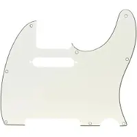 Fender Pickguard Telecaster 3 Ply 8-Hole Mount Parchment