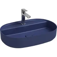 Isvea Infinity Wastafel Ovaal - Donkerblauw