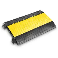 Adam hall Kabelbrug 85300 Thermoplastisch polyurethaan (TPU) Zwart, Geel Aantal kanalen: 5 870 mm Inhoud: 1 stuk(s)