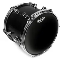 Evans Black Chrome Drum Head 12