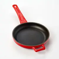 Lava Koekenpan - 16 cm - 0.4 liter - Gietijzer - Rood