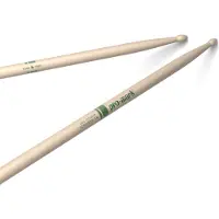 Promark Classic Forward 5A Raw Hickory Drumsticks Wood Tip