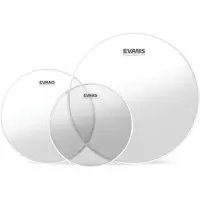 Evans G2 Clear Rock Tom Pack 10 12 16 Heads