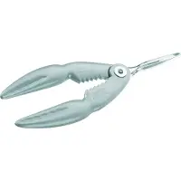 Westmark Kreeftenkraker met geïntegreerd pincet, aluminium/roestvrij staal, lengte: 21,1 cm, Cracky-Spezial, zilver, 66102270