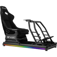 Thermaltake GR500 – Racing Simulator Cockpit – Verstelbare Seat & Stevig Frame - Zwart