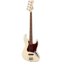 Fender American Vintage II 1966 Jazz Bass RW Olympic White Elektrische basgitaar