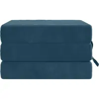 vidaXL Vouwbare Sofa Bed 90 x 63 x 45 cm Blauw