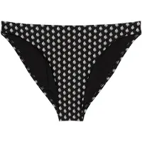 Marc O'Polo Bikinibroek ' Palm Border Geo ' zwart / wit