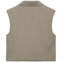 Copenhagen Muse Dames Blazers Cmtailor-short-waistcoat - Taupe - Maat XL