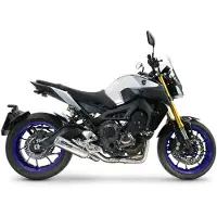 Gpr Exclusive M3 Inox Yamaha Mt-09 Tracer 900 17-20 Niet Gehomologeerd Volledig Uitlaatsysteem