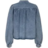 Ibana Dames Blouses Tessa - Lichtblauw - Maat 42