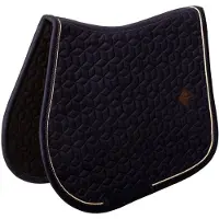 Kentucky Horsewear Horsewear - Zadeldoek velvet jumping donkerblauw pony
