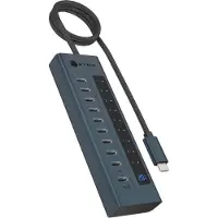 Icy Box IB-HUB1450-C31 Hub, 10-in-1 hub, IcyBox USB 3.2 met 10 aansluitingen