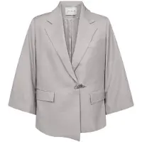 Copenhagen Muse Dames Blazers Cmtenna-blazer - Lichtgrijs - Maat XS
