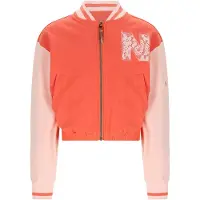 Nono N602-5300-545_134-140 Meisjes vest oranje - Maat 134/140