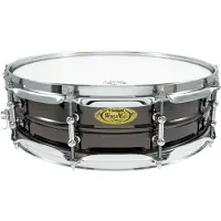 WorldMax BK-4014SH - BLACK DAWG 14" X 4" SNARE DRUM - BRASS SHELL