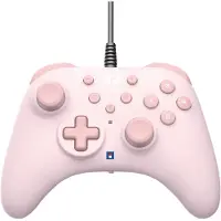 Hori - HORIPAD Turbo Wired Controller voor Nintendo Switch 2 - Roze - Officieel gelicentieerd door Nintendo
