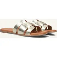 Notre-V Dames Slippers 179874 - Goudkleurig - Maat 36