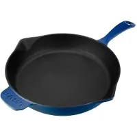 Lava Koekenpan - 28 cm - 2.3 liter - Gietijzer - Blauw
