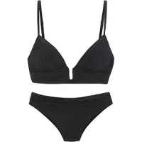 LASCANA Bikini zwart