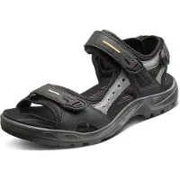 Ecco Wandelsandalen 'Offroad' taupe / lichtoranje / zwart