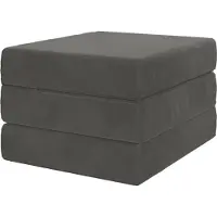 vidaXL Vouwbare Sofa Bed 90 x 63 x 45 cm Donkergrijs