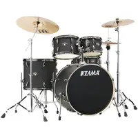 Tama IMPERIALSTAR STAGE 22 DRUM KIT BLACKED OUT BLACK