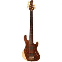 Cort Rithimic V Natural Glossy Jeff Berlin signature 5-snarige elektrische basgitaar