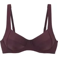 LASCANA Bikinitop 'Lolo' aubergine
