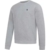 U.s. polo assn. Sweatshirt grijs gemêleerd