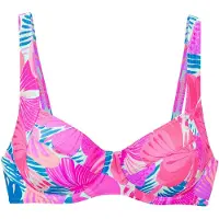 Sunseeker Bikinitop blauw / pastelblauw / pink / pitaja roze