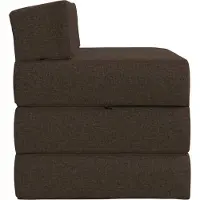 vidaXL Vouwbare Sofa Bed Taupe 200 x 70 x 15 cm Stof