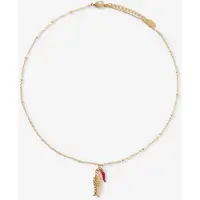 Sissy-Boy Gold Plated Ketting Met Visje