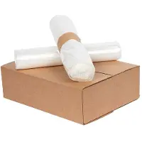 Knapzak Vuilniszakken Onbedrukt | LDPE Transparant Onverwerkt | 39 Micron | 400 L (84 stuks)